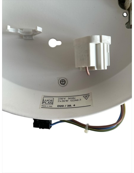 Socle Luceplan 1D203804L000 avec douille 2XG24Q3 26W pour Metropoli 38